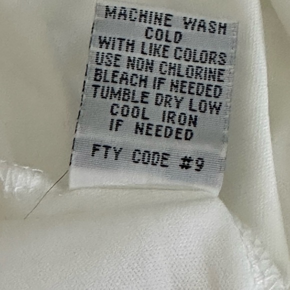 Kings Road.  sz lg dress midi length all white hankie style hem - Picture 13 of 15